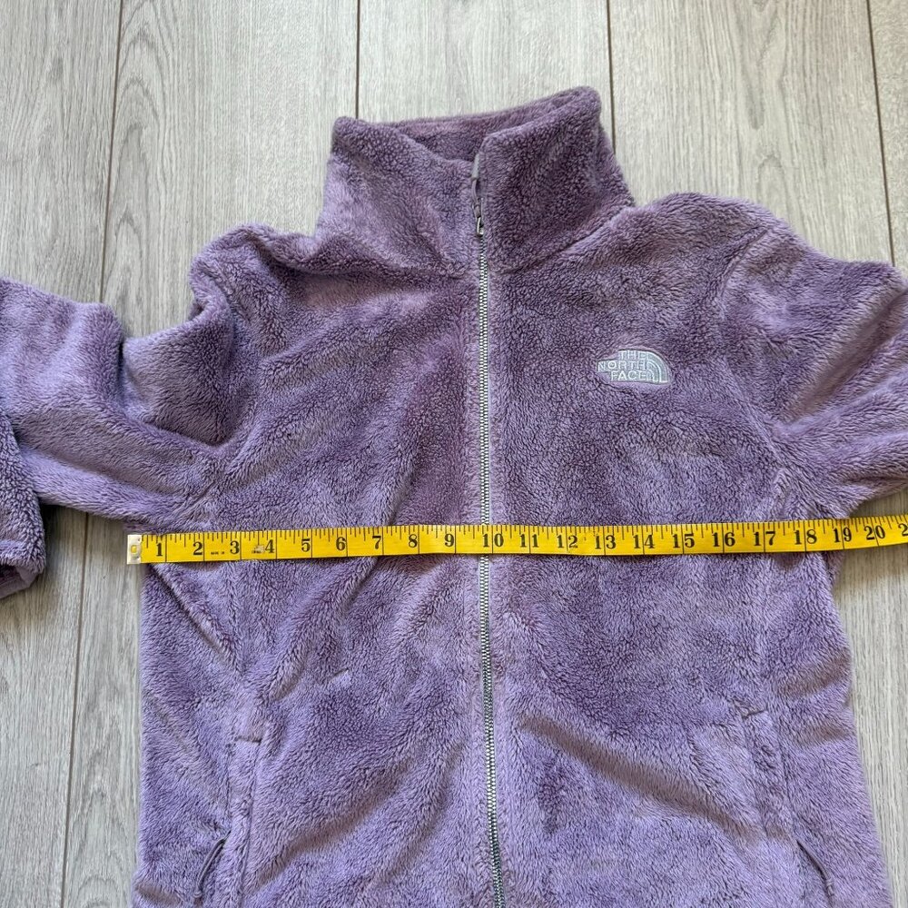 The North Face Full Zip Osito Fleece Jacket Women's Size Medium Purple Outdoor - Picture 5 of 6